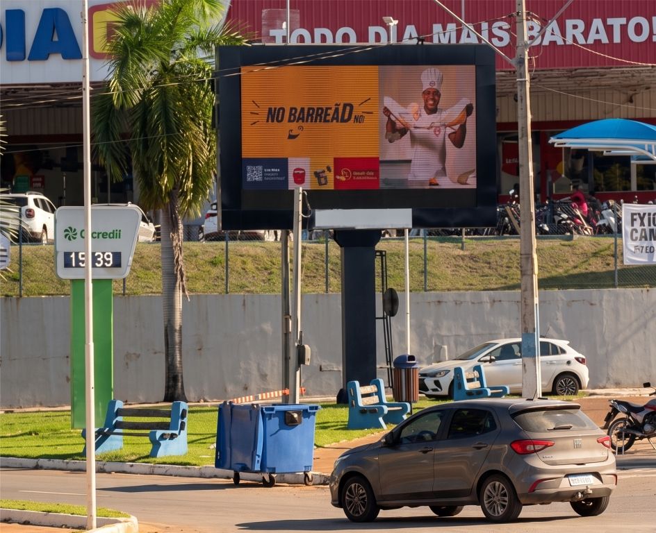 Painel de LED em Gurupi - CENTRO, AV. BEIRA RIO, ESQUINA COM AV. MARANHÃO (#GPILED) | Paraled Mídia Exterior
