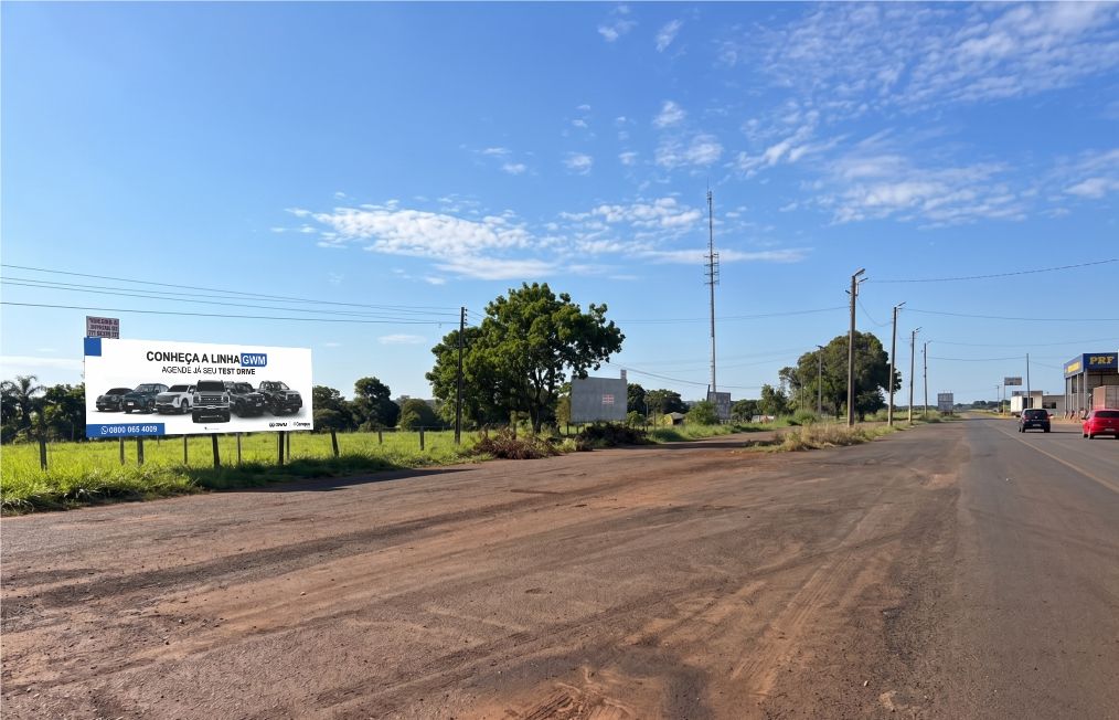 Outdoor em Gurupi - RODOVIA BR-153, ENTRADA DE GURUPI, VINDO DE PALMAS (#GPI03) | Paraled Mídia Exterior