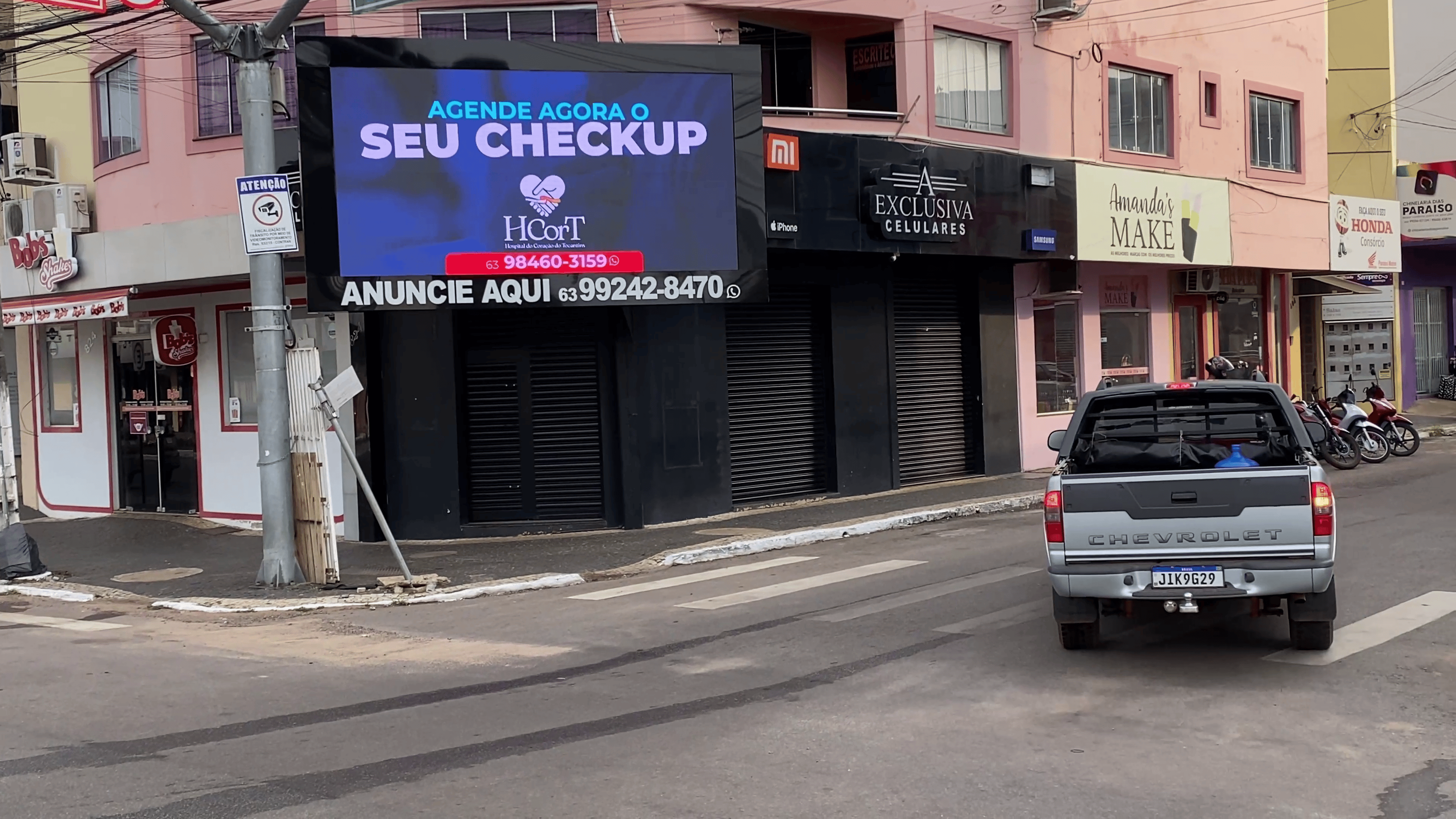 Painel de LED em Paraíso do Tocantins - AV. BERNARDO SAYÃO | Paraled