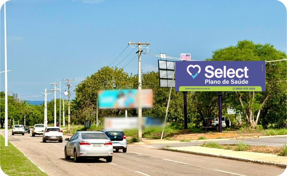 Outdoor em Palmas - AV. JK | Paraled