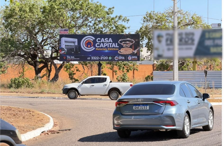 Outdoor em Palmas - SUL, AV. JK, AO LADO DO ALPHAVILLE I(SENTIDO ORLA) (#PMW40) | Paraled Mídia Exterior