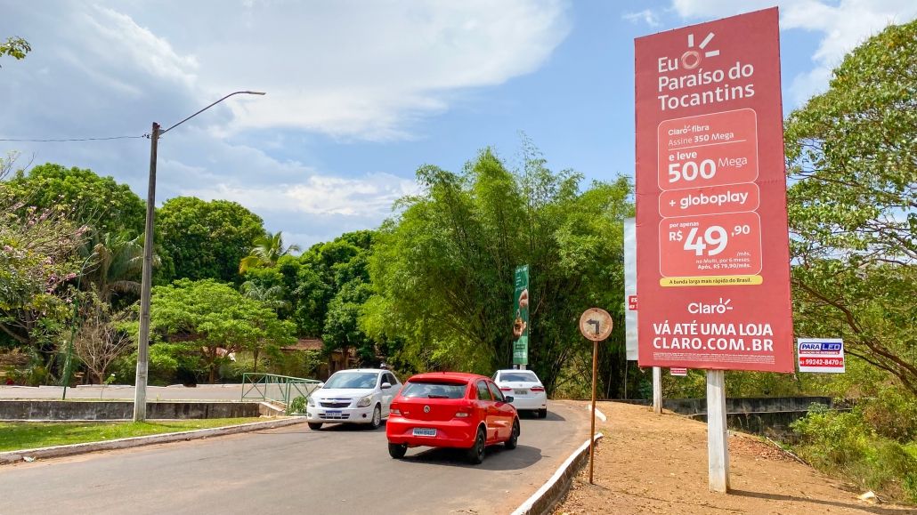 Outdoor em Paraíso do Tocantins - RUA DOM PEDRO I | Paraled