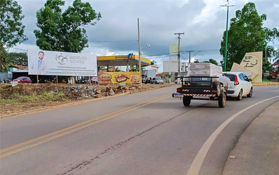 Outdoor em Paraíso do Tocantins - SERRANO I, TO-080, ENTRADA DE PARAÍSO, AO LADO ESQUERDO DE QUEM TRANSITA VINDO DE PALMAS(PRÓXIMO AO POSTO SERRANO) (#PSO34) | Paraled Mídia Exterior