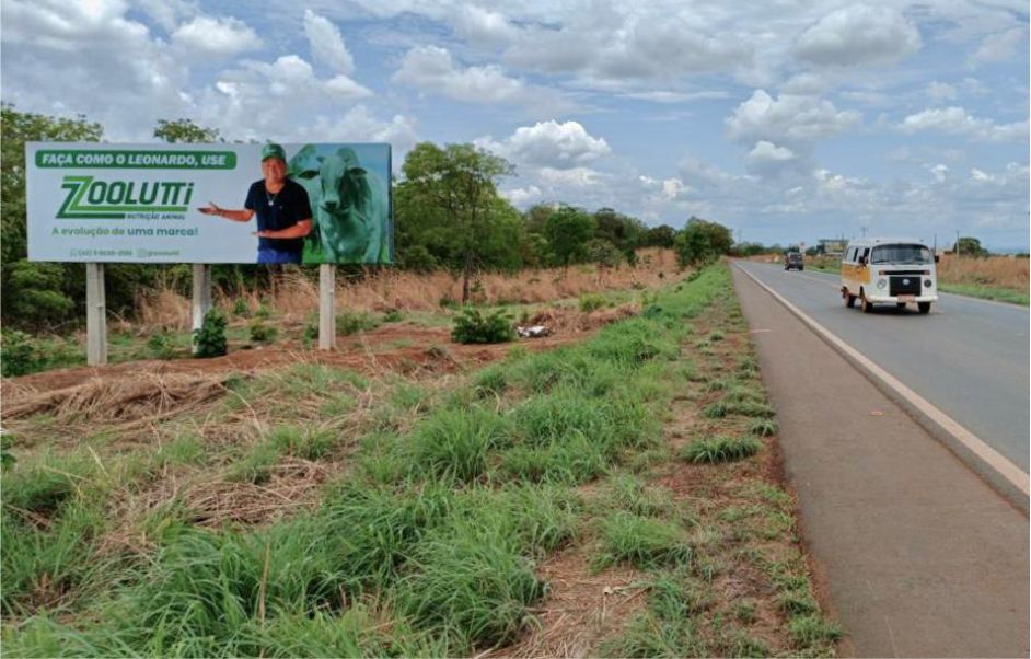 Outdoor em Paraíso do Tocantins, TO-080, INDO DE PARAÍSO PARA PALMAS,
AO LADO ESQUERDO DE QUEM TRANSITA INDO
PARA PALMAS (ANTES DO POSTO ALTO DA SERRA) (#PSO52-A) | Paraled Mídia Exterior