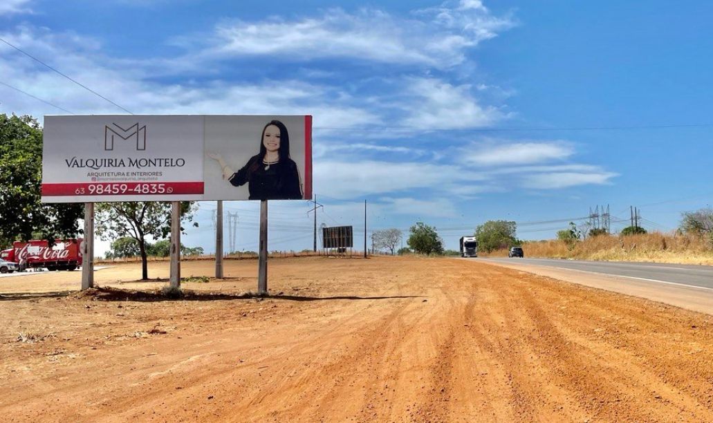 Outdoor em Paraíso do Tocantins, TO-080, INDO DE PARAÍSO PARA PALMAS,
AO LADO ESQUERDO DE QUEM TRANSITA INDO
PARA PALMAS (EM FRENTE AO RESTAURANTE
CHAPA KENT) (#PSO54-A) | Paraled Mídia Exterior