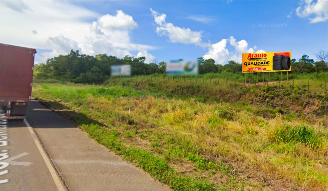Outdoor em Paraíso do Tocantins, BR-153, CHEGANDO EM PARAÍSO, SENTIDO
PUGMIL PARA PARAÍSO (DEPOIS DO
FRÍGORIFICO PLENA) (#PSO58) | Paraled Mídia Exterior