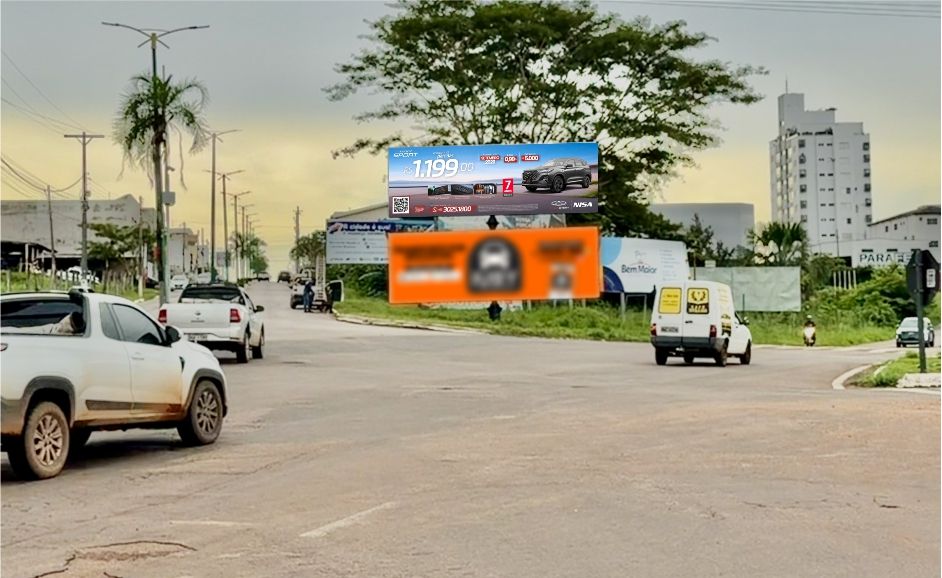 Outdoor em Paraíso do Tocantins - CENTRO, AV. BERNARDO SAYÃO, SUPERIOR (#PSO63-A) | Paraled Mídia Exterior